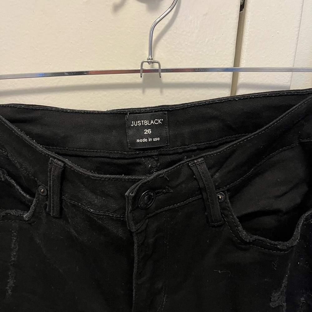Just Black Women's Black Skinny Jeans - Picture 5 of 7